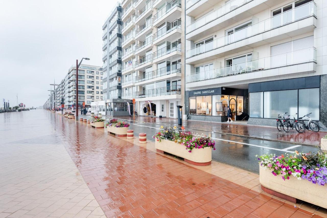 Luxueuze Suite Met Frontaal Zeezicht Knokke-Heist Exterior foto