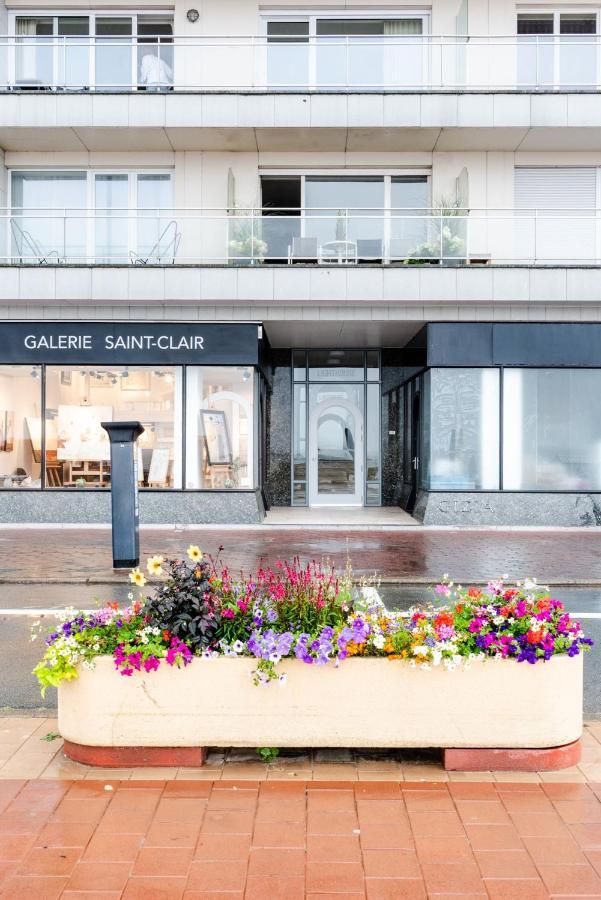 Luxueuze Suite Met Frontaal Zeezicht Knokke-Heist Exterior foto