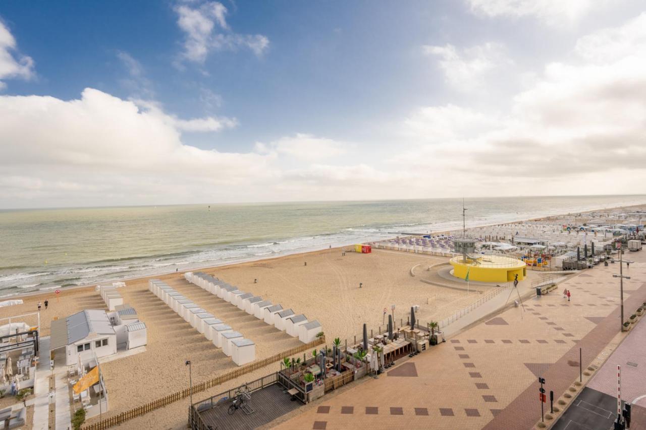 Luxueuze Suite Met Frontaal Zeezicht Knokke-Heist Exterior foto